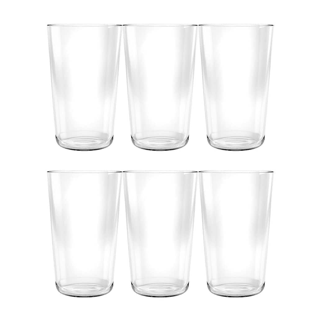 Abode Homewares Tritan ™ Simple Jumbo Clear , 21.4 oz. Set of 6