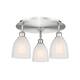 Option Satin Nickel / White
