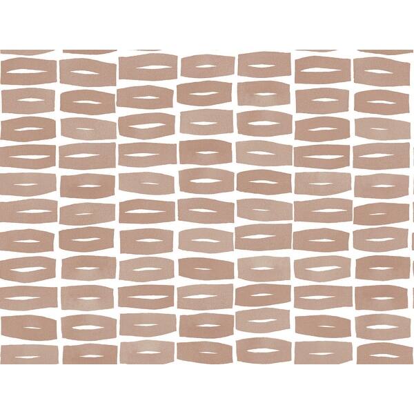 slide 2 of 7, York Wallcoverings Modernist Motif Terracotta Wallpaper