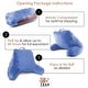 preview thumbnail 38 of 143, Nestl Memory Foam Reading Pillow with Backrest, Arms and Pockets