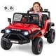 preview thumbnail 1 of 30, Gymax 24V Ride On Car for Kids Battery Powered Electric Vehicle w/ Red