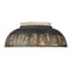 Option Antique Black Iron Shade / Aged Galvanized Steel