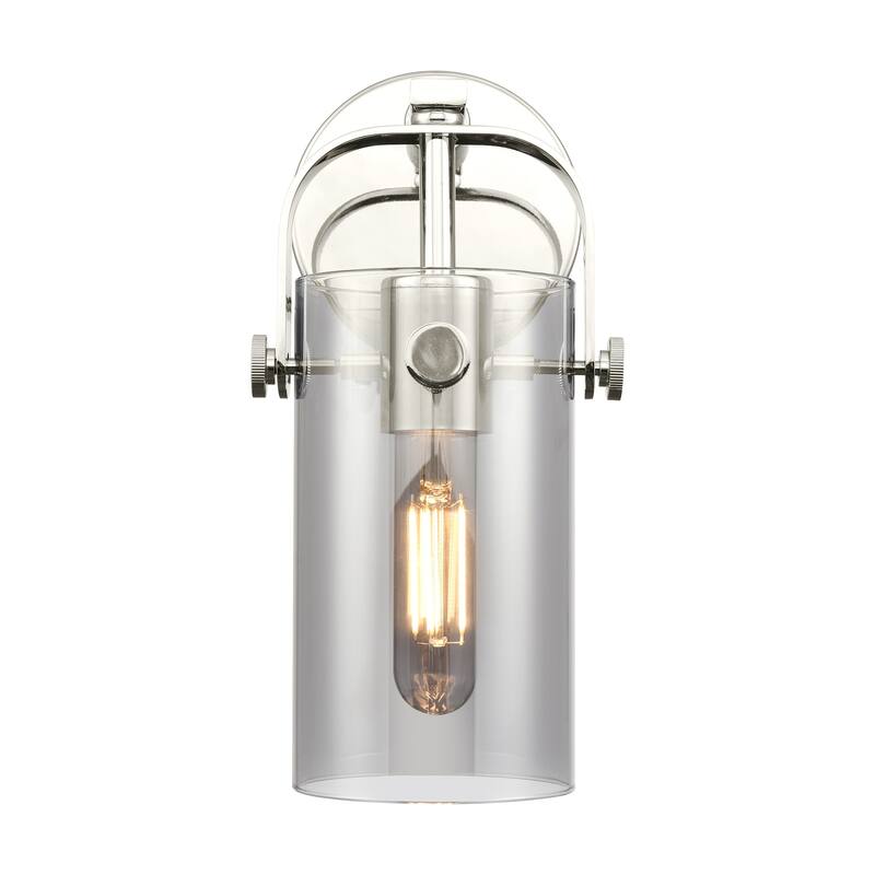 Innovations Lighting 423-1W-5-5 Pilaster II Cylinder Sconce Pilaster