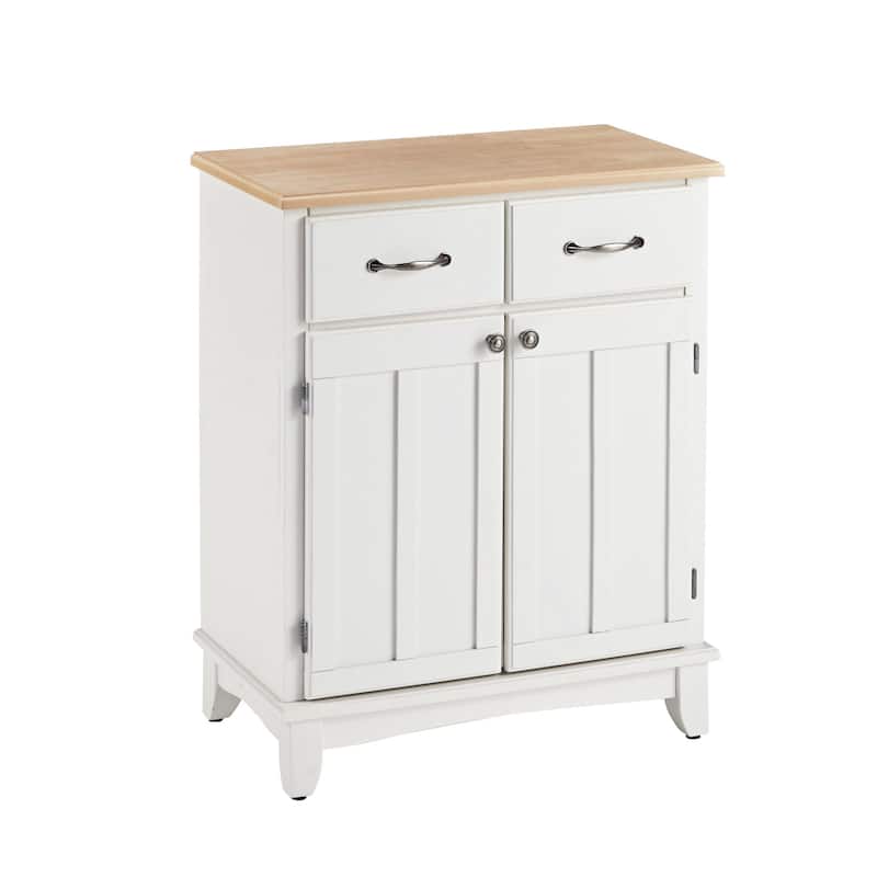 Homestyles Buffet Of Buffets Off-White Wood Buffet - 29" x 16" x 36"