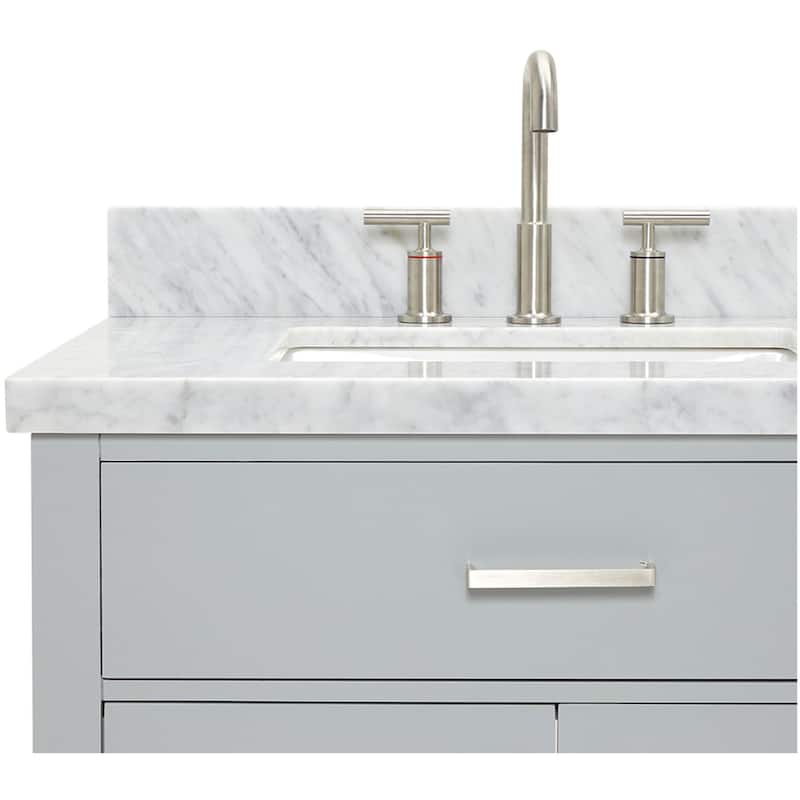 Ariel H073DCWRVO Bristol 73" Free Standing Double Rectangular Basin