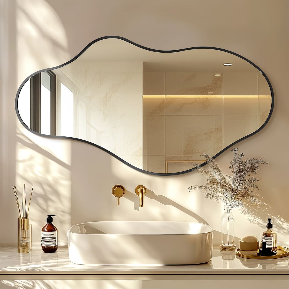 Irregular Wall Mirror Decorative Asymmetrical Wall Mirror