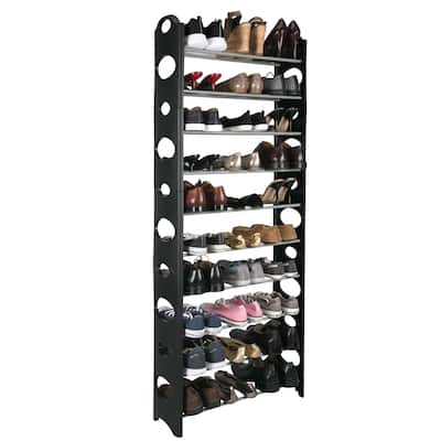 Simplify 30 Pair Stackable Shoe Rack - 10-tier