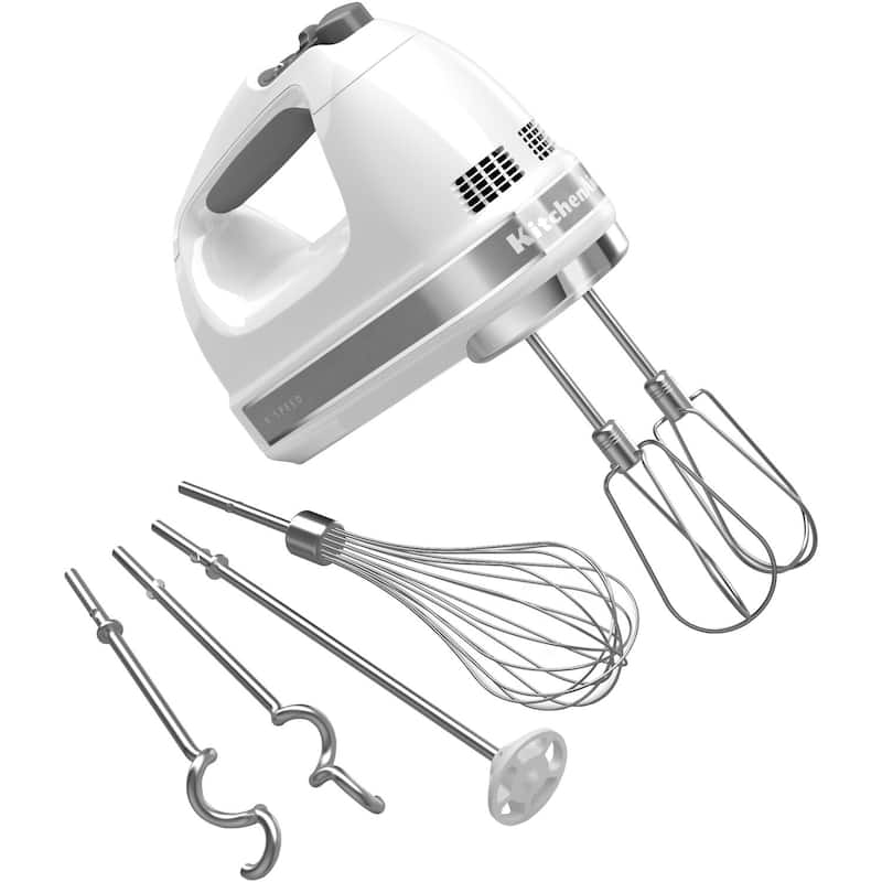 KitchenAid 9-Speed Hand Mixer with Turbo Beater II Accessories