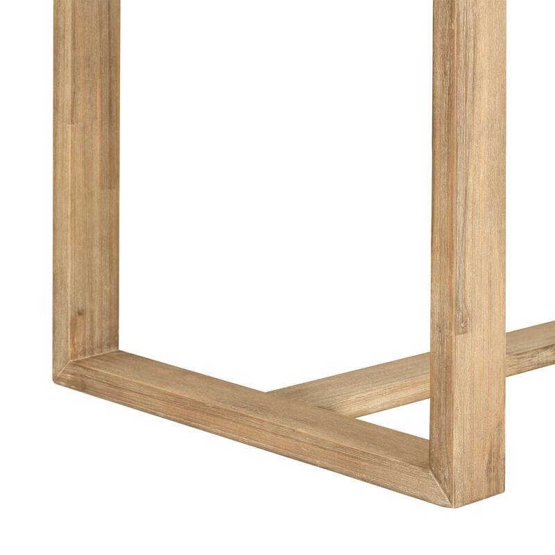 Counter Height 5-Piece Dining Table Set with Rectangular Dining Table and 4 Dining Chairs for Small Space Restaurant Bistro