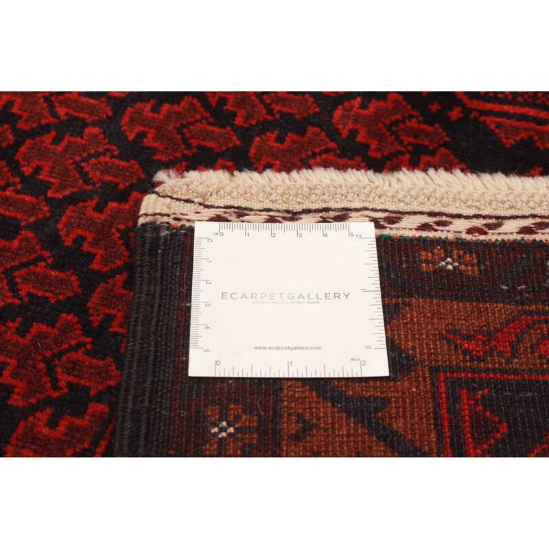 Teimani Burgundy Rug 3'0" x 5'0" - 3'0 x 5'0