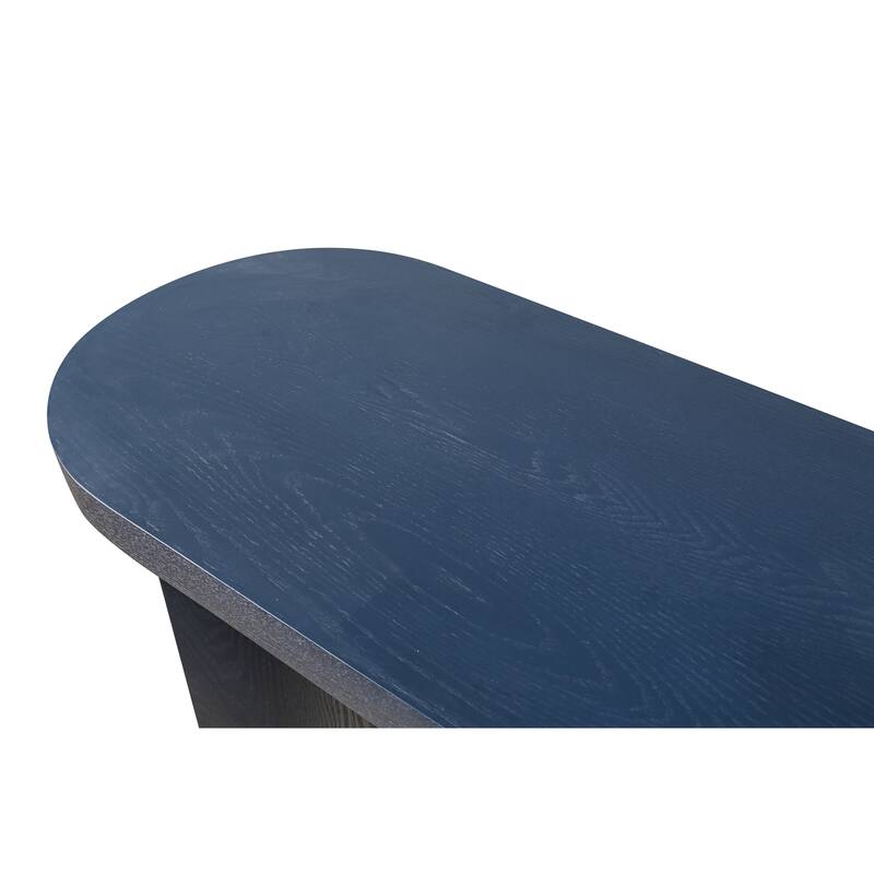 GDFStudio - Avery Modern 60" Console Table with Curved Legs and Versatile Design