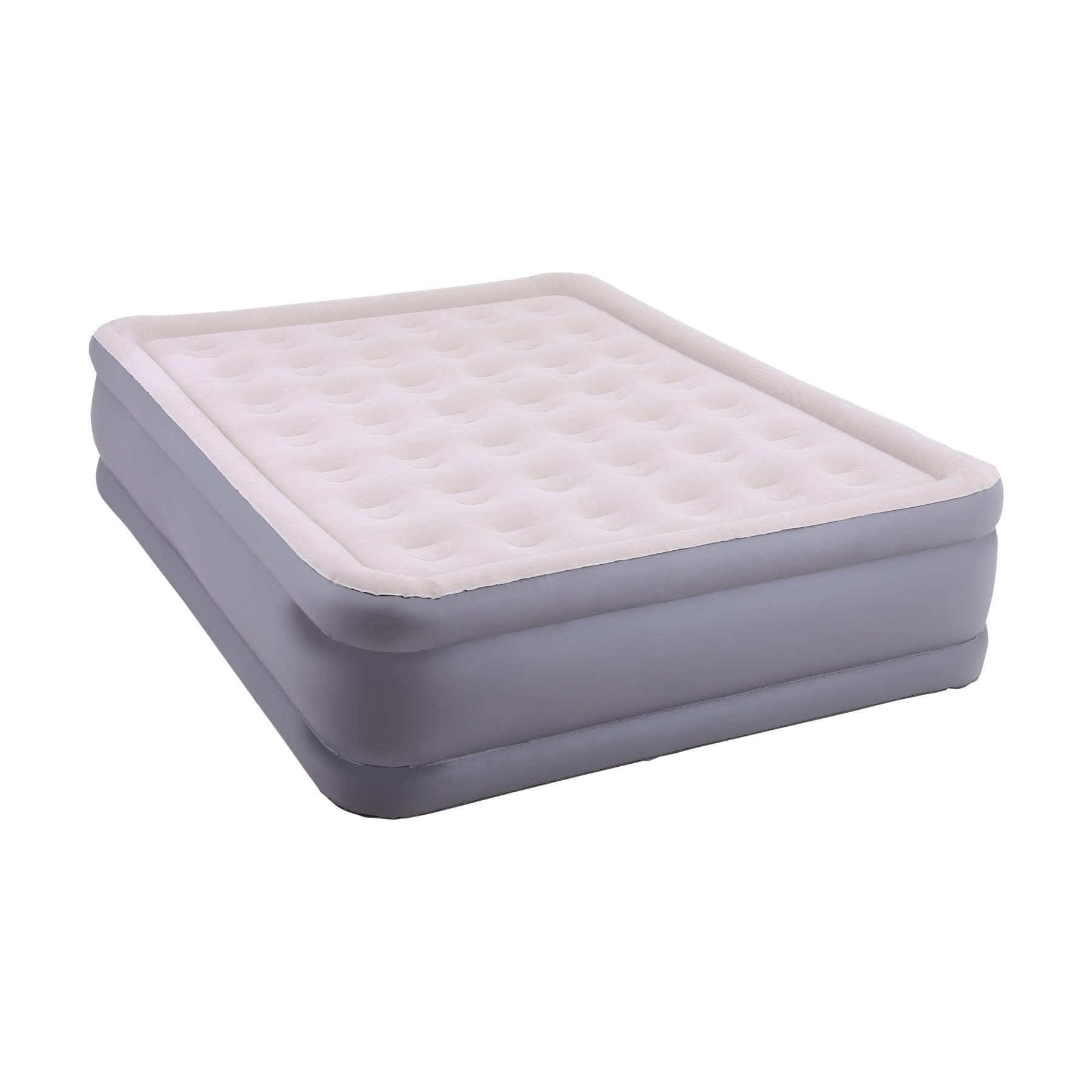 ALPHA CAMP Air Mattresses with Built in Pump Inflatable Flocked