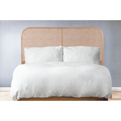 Lombok Cane and Teak Headboard
