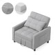 preview thumbnail 35 of 64, 3-in-1 Adjustable Sleeper Sofa Bed, Pull Out Chair Sofa, Convertible Folding Bed for Living Room