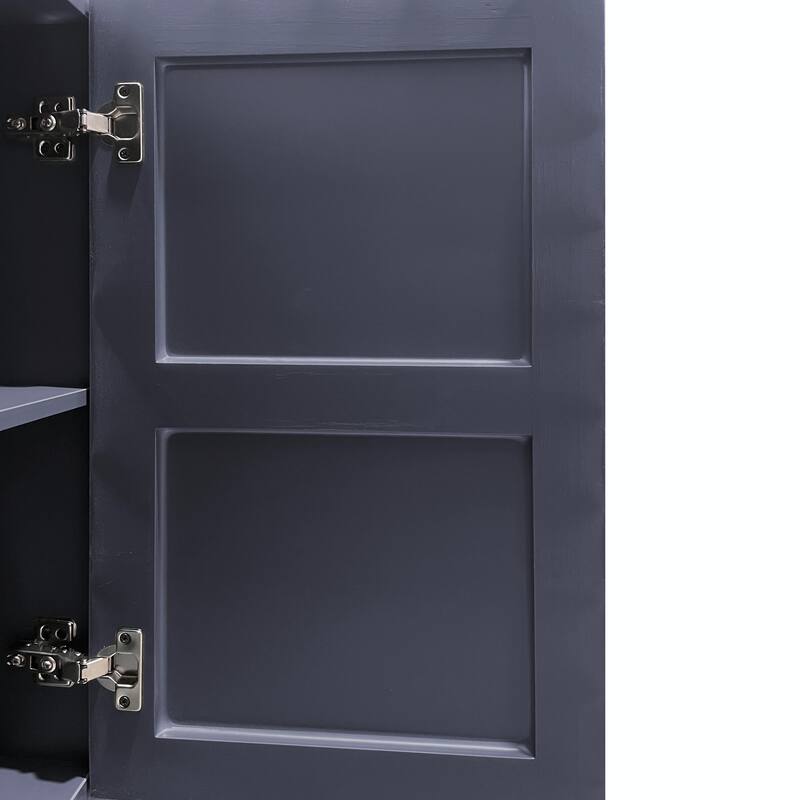 Modern 4-Door Buffet Cabinet with Storage