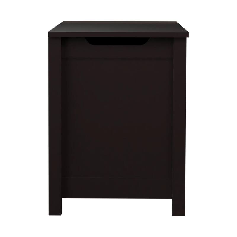 Kids Wooden Toy Box Storage with Safety Hinged Lid