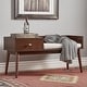 preview thumbnail 5 of 38, Niklas 1-drawer Cushioned Entryway Bench iNSPIRE Q Modern