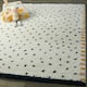 Carson Carrington Abstract Polka Dot Shag Area Rug