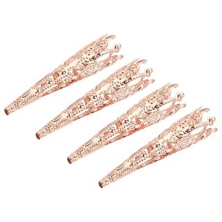 4-Pack Corsage Holder Pins – 42mm Decorative Brooch Vases In Assorted Colors