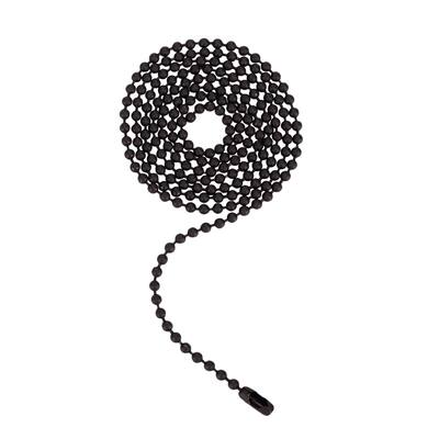 Aspen Creative 3 Feet Beaded Pull Chain with Connector in Oil Rubbed Bronze - OIL RUBBED BRONZE