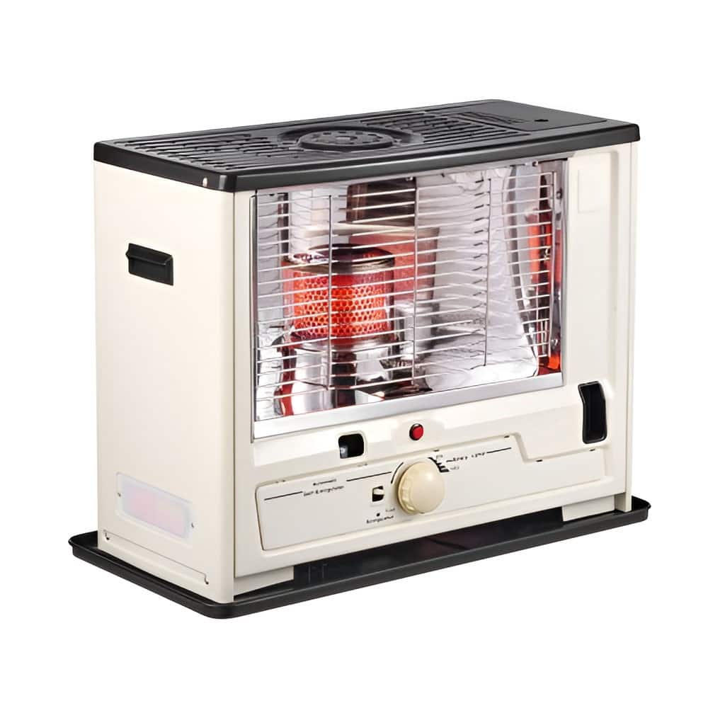 Portable Kerosene Heater 10,000 BTU with 14L Tank for Quick Heating Indoor and Outdoor Spaces - 24.6” x 12.1” x 18.5”