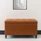 Option Dark-Orange-Faux-Leather