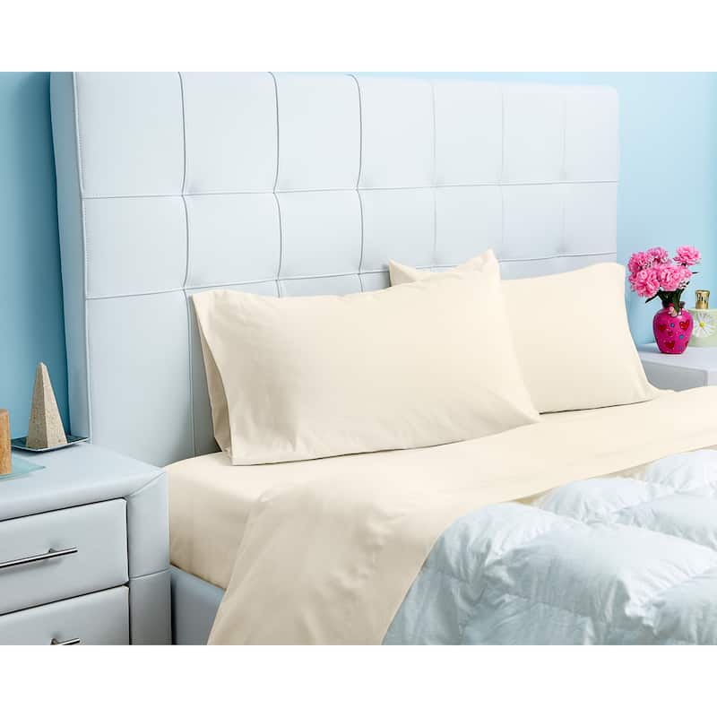 Gouchee Home Microfiber Sheet Set - Twin - Cream