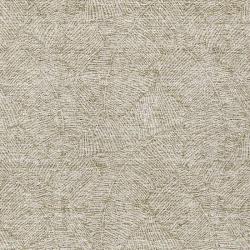 HomeRoots Floral Transitional Rectangle Outdoor Rug