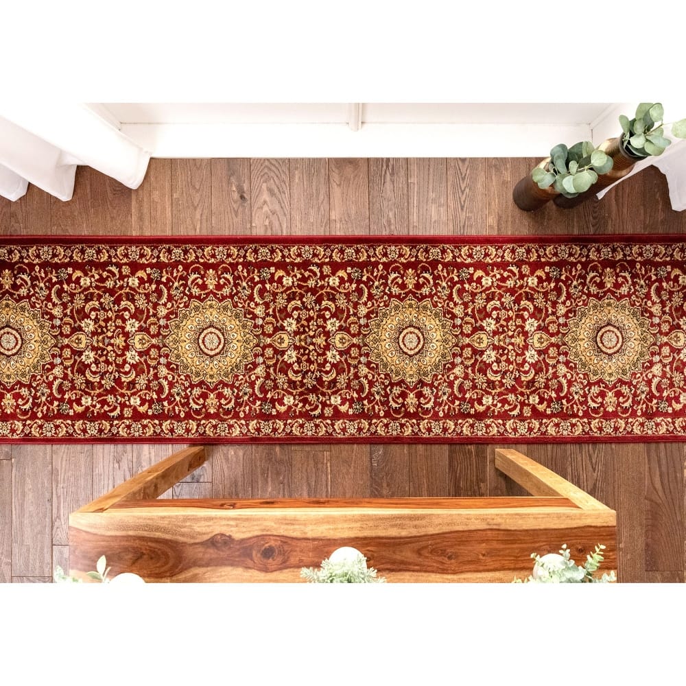 Custom Size Runner Timeless Aviva Traditional Stair Rug
