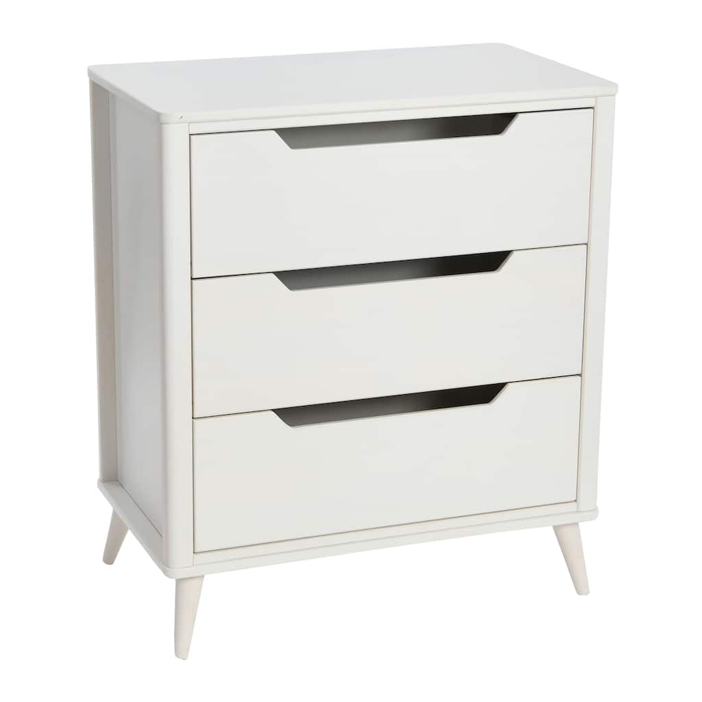 Yume Solid Wood Dresser Chest of 3 Drawers