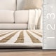 preview thumbnail 4 of 7, Nuloom Margie Striped Grass Area Rug
