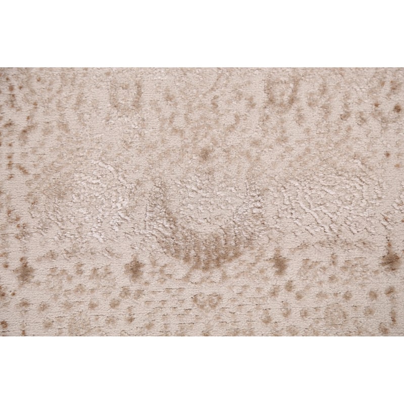 Geometric Damask Transitional Oriental Turkish Rug Decorative Carpet
