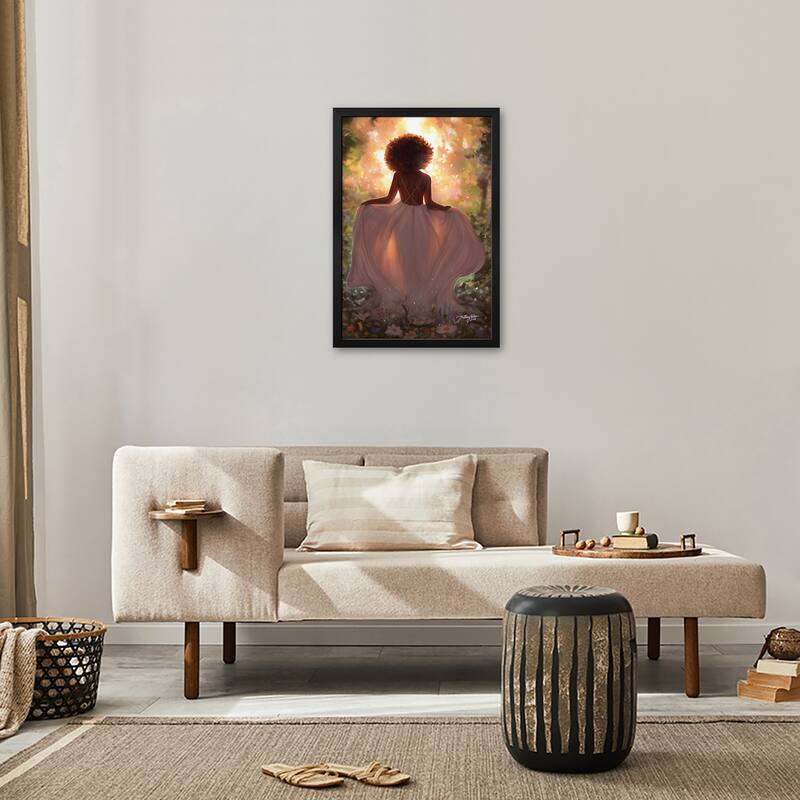 Mother Nature Premium Framed Poster by Hillary D Wilson