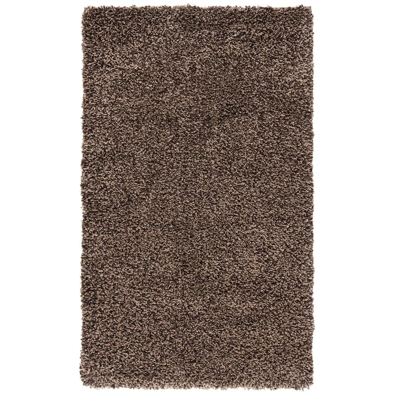 SAFAVIEH California Premium Shag Izat 2-inch Thick Area Rug - 2'3" x 5' - Mushroom