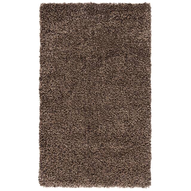 SAFAVIEH California Shag Izat 2-inch Thick Area Rug - 2'3" x 5' - Mushroom