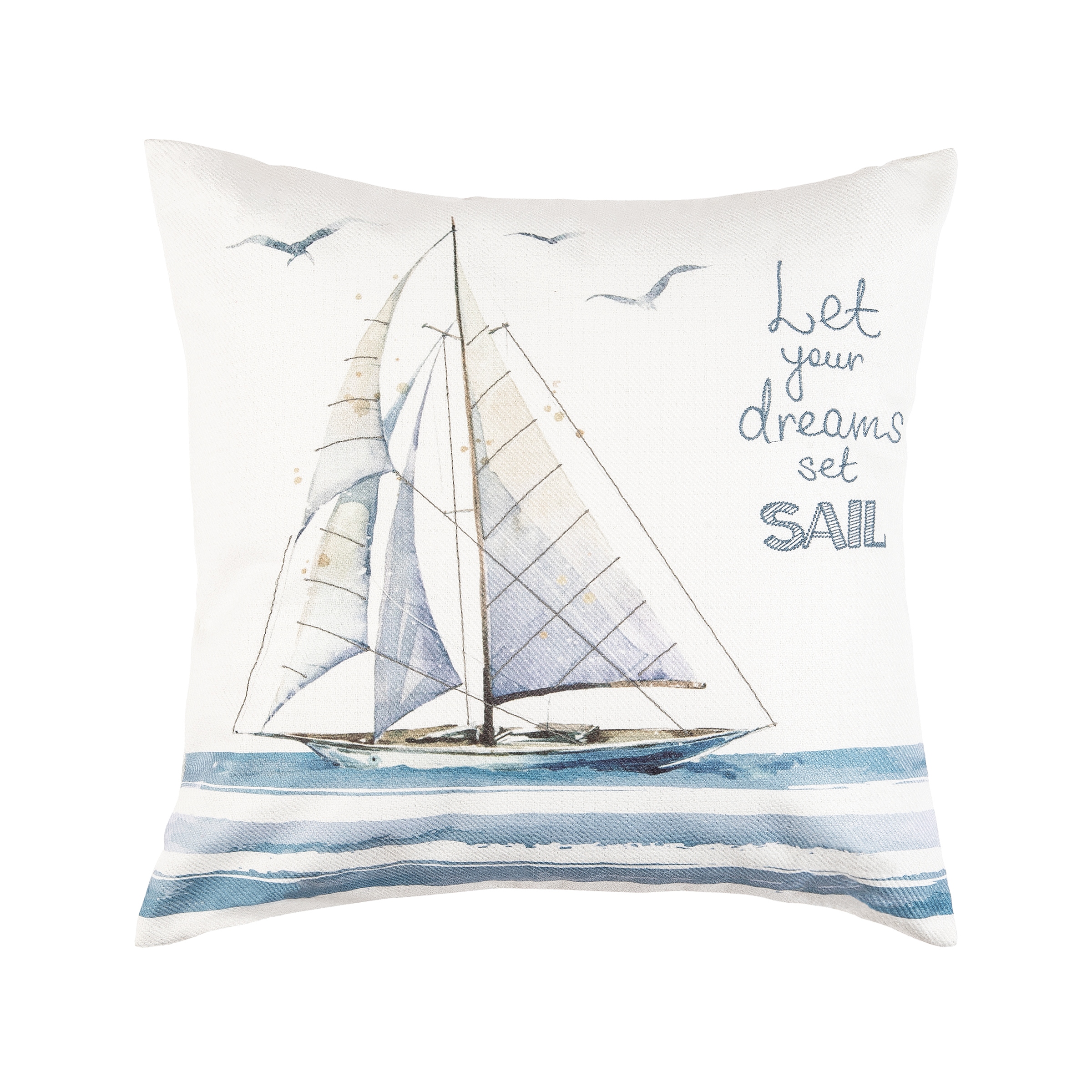 Nautical boat deals pillows