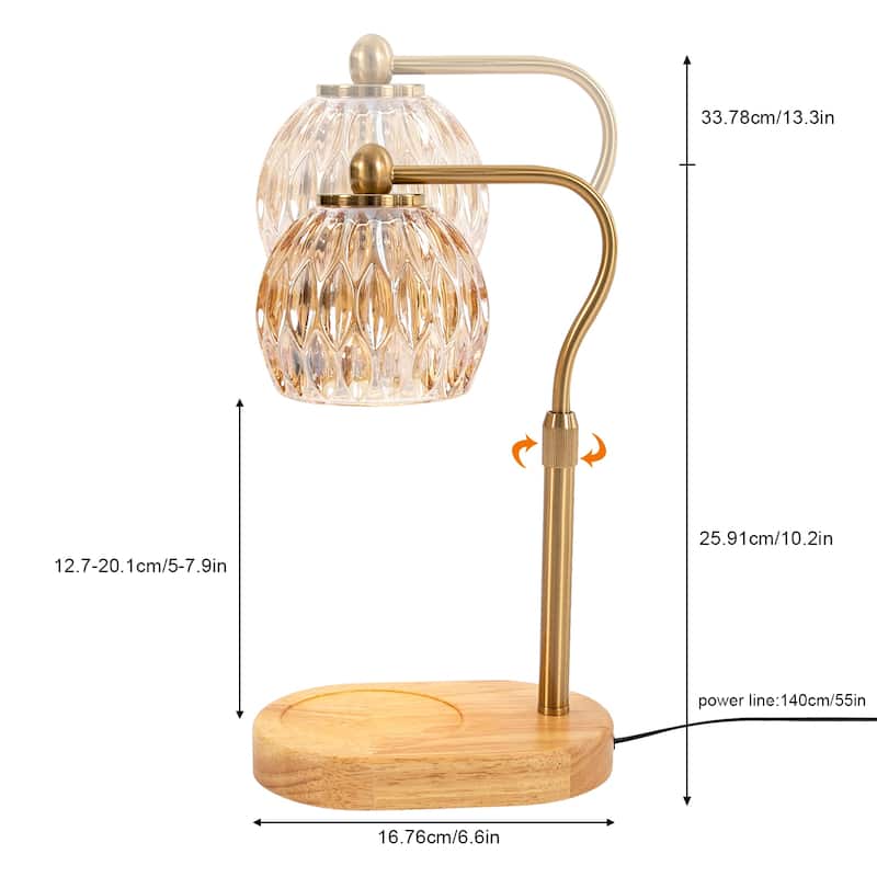 Modern Melting Wax Lamp with Timer Indoor Table Lamp - Bed Bath ...