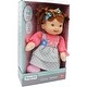 preview thumbnail 2 of 3, Goldberger doll Baby's First Little Talker Brunette with Coral Dress