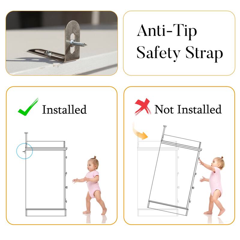 Solid Wood Tall Storage Cabinet, 31.5" Farmhouse Distressed White Carved Armoire with Shelves and Drawer - 31.5"x68.9"