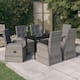 Option Grey 55.1" x 27.6" x 29.1" 7-Piece
