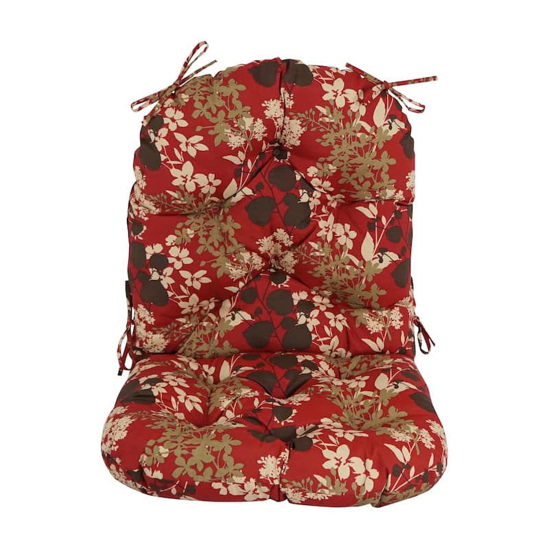 48-inch by 24-inch Outdoor Seat/Back Chair Cushion (Cushion Only)