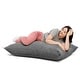 preview thumbnail 11 of 23, Jaxx 3.5-foot Chenille Floor Pillow Bean Bag Lounger