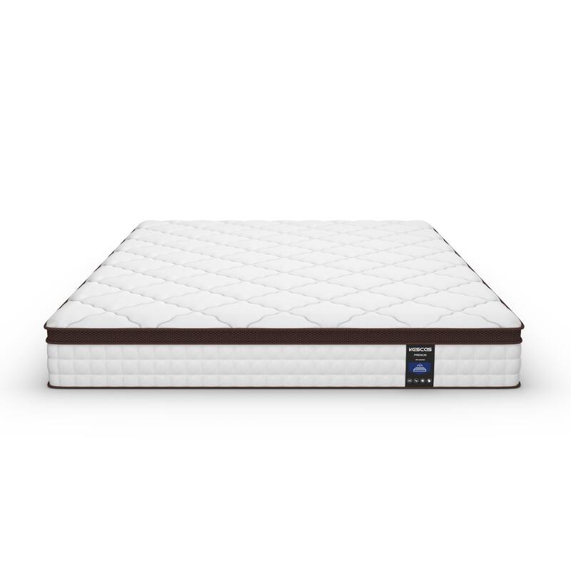 Kescas 8-inch Memory Foam Motion Isolation Pocket Spring Mattress