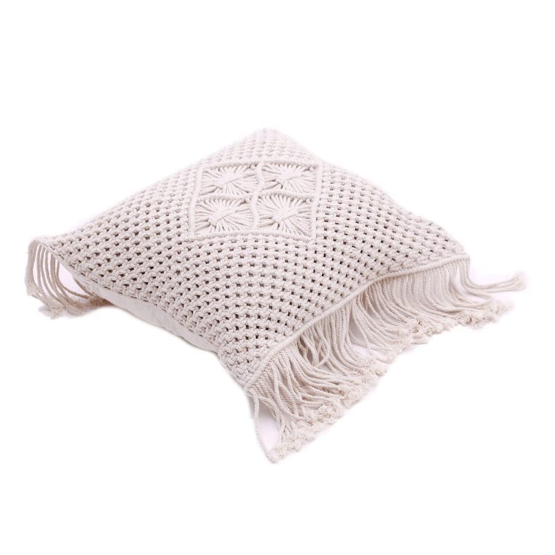 Novica Handmade Center Of Attention Cotton Cushion Cover