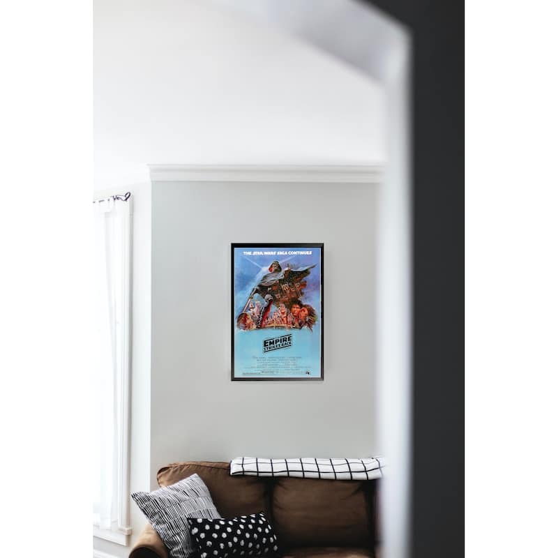 Alternate Star Wars Empire Strikes Back Framed Poster - 24 x 36 Inch