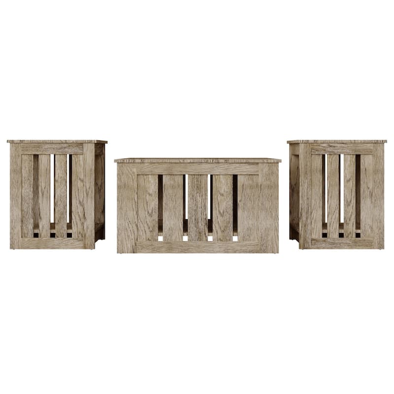 Clayfell Nashua 3 Piece of Coffee Table Set