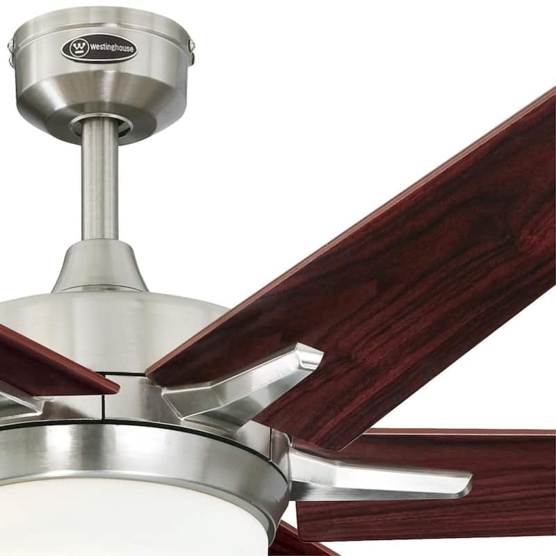 Westinghouse Cayuga 60-Inch Indoor Ceiling Fan with Dimmable LED Light Kit