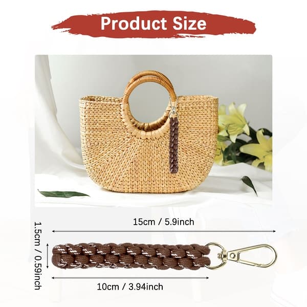 Long Rope Hip Keychain Rope Keychain - Boho Bag Keyring - Braided Keychain - Bed Bath & Beyond ...