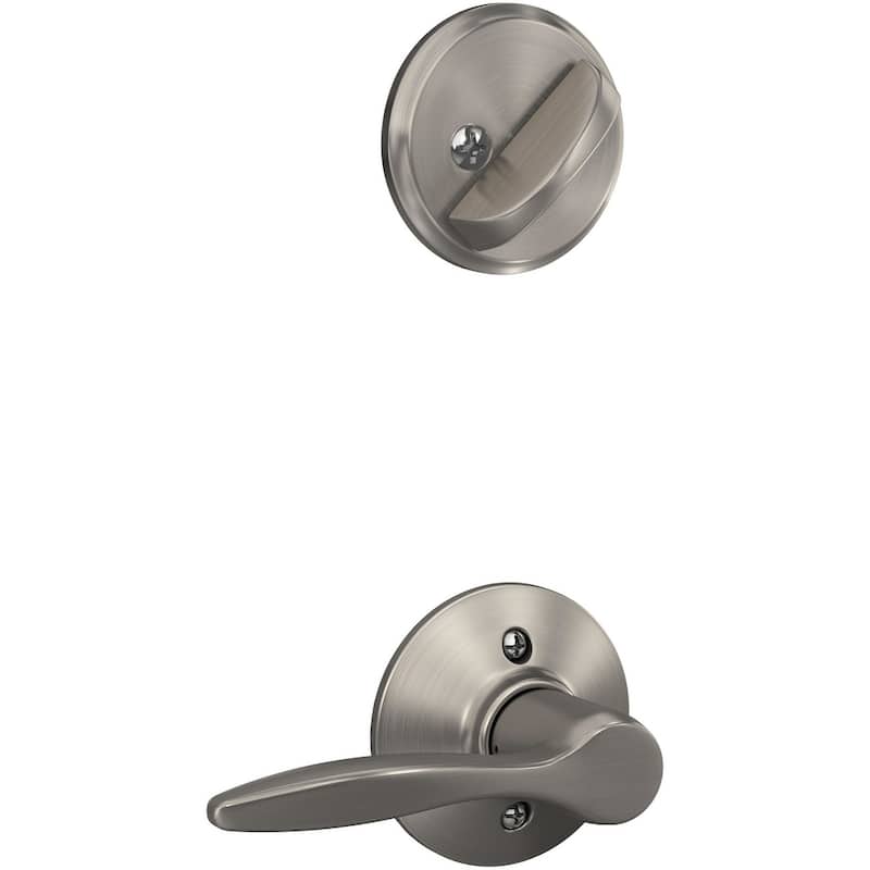 Schlage F59-DEL-RH Delfayo Right Handed Lever Single Cylinder Interior - Satin Nickel