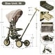 preview thumbnail 15 of 50, 7-in-1 Multifunctional Baby Tricycle,Foldable Toddler Trike, Halloween gift